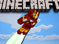 Игра Майнкрафт Железный человек Игра Майнкрафт Железный человек